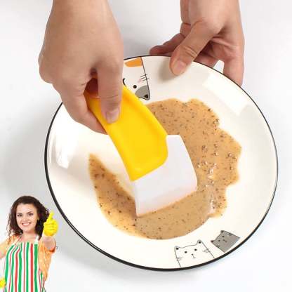 🔥 Kitchen silicone spatula for creams and sauces