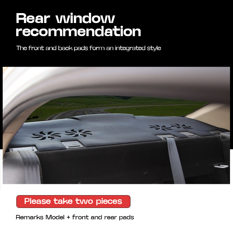 🔥Customized with LOGO according to the car model🔥Center console dashboard sunshade pad (suitable for all SUV and sedan models)