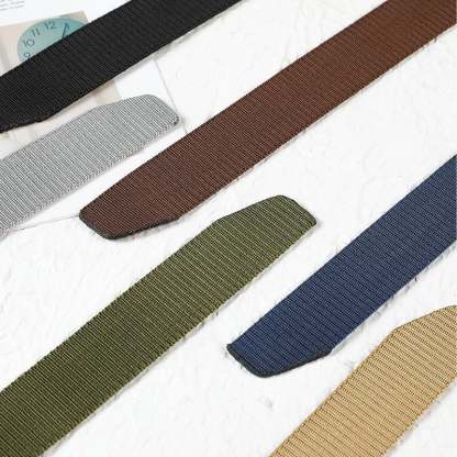 🎁Non-Metallic Non-Magnetic Buckle Nylon Belt