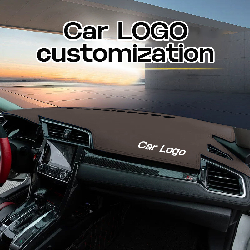 🔥Customized with LOGO according to the car model🔥Center console dashboard sunshade pad (suitable for all SUV and sedan models)