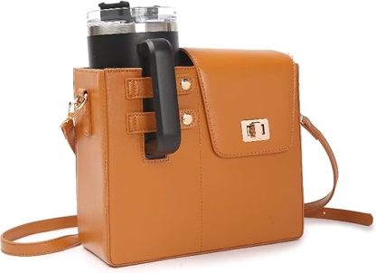 🔥2025 New Year Promotion - Portable Crossbody Water Cup Storage Bag