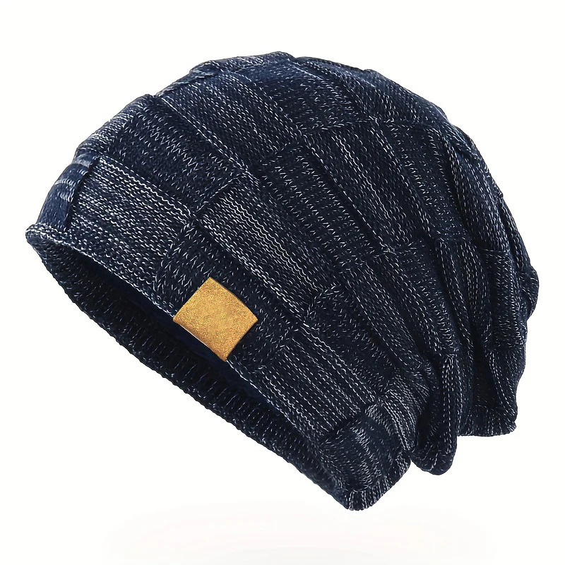Luxe-Knit Beanie丨Soft Mixed-Color Unisex Winter Essential