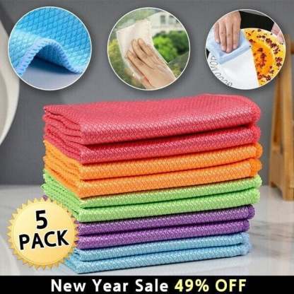 🔥Streak-Free Miracle Cleaning Cloths - Reusable