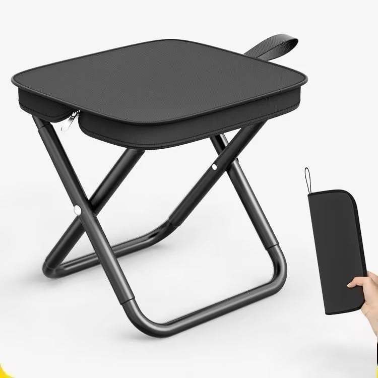 HOT SALE🔥 Portable Stool for Mountaineering and Hiking, Foldable Stool with Carrying Bag