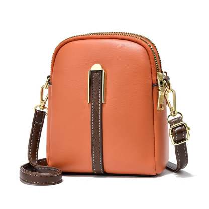 New lychee grain leather phone bag
