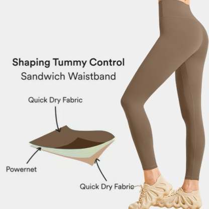 🎁Last Day 50% OFF🔥High Waisted Tummy Control Shaping Training Leggings