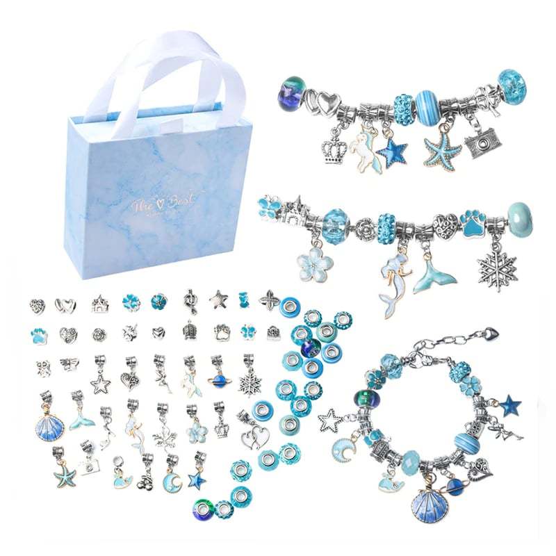 🎁Best Christmas Gifts 🔥Charm Bracelet Jewerly Making Kit
