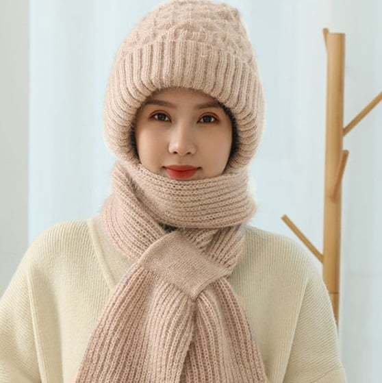 🎄 Integrated Ear Protection Windproof Cap Scarf
