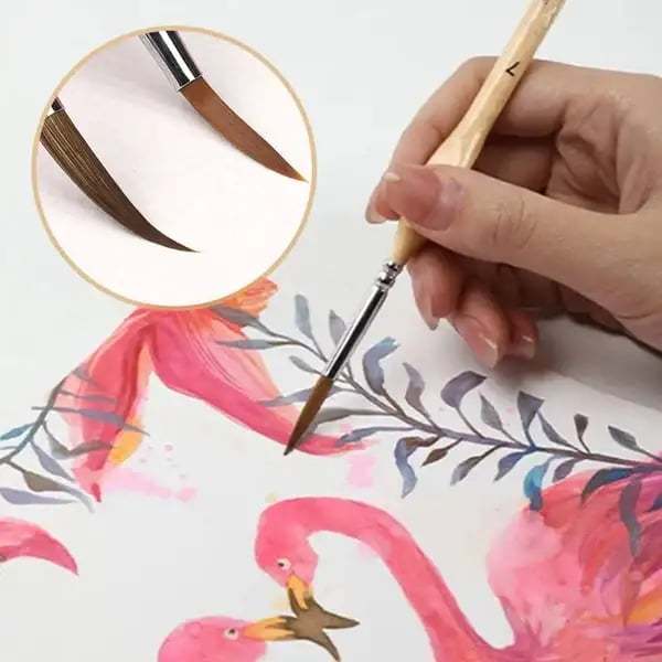 🎁11 Pcs Miniature Detail Paint Brush Set
