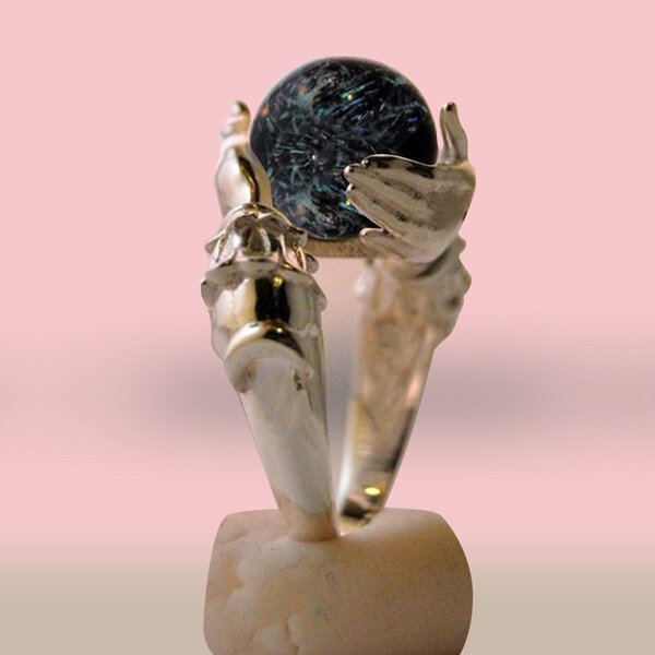 Holding A Gem Ring