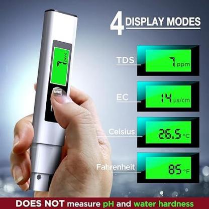 💥2025 All-New 4 in 1 Tds Meter Digital Water Tester