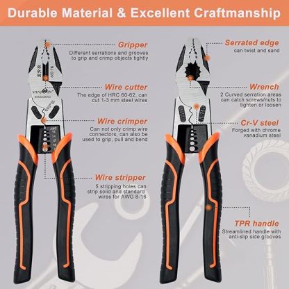(🔥HOT SALE NOW 49% OFF) - 4-in-1 Lineman Plier