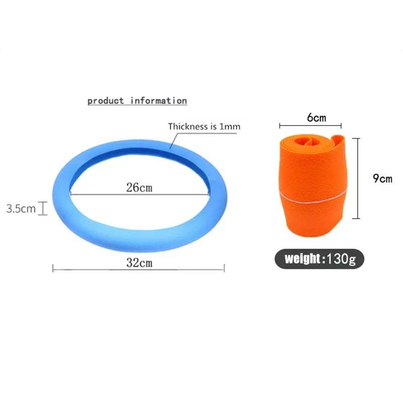 🔥Cool non-slip silicone steering wheel protector