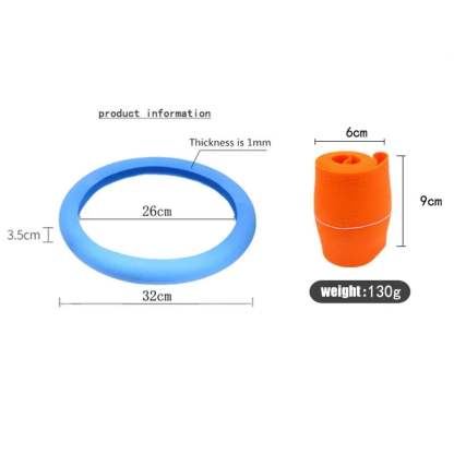 🔥Cool non-slip silicone steering wheel protector