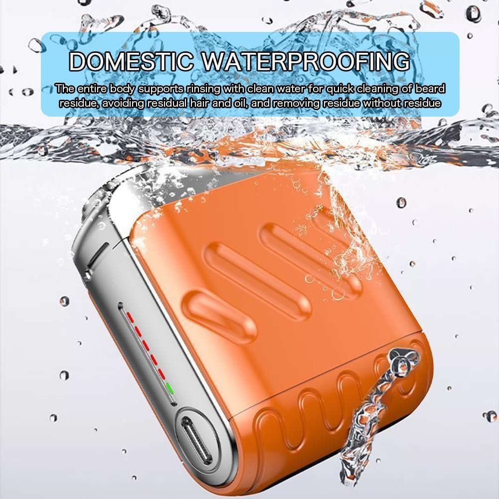 🎁Portable Rotary Dual Ring Electric Shaver