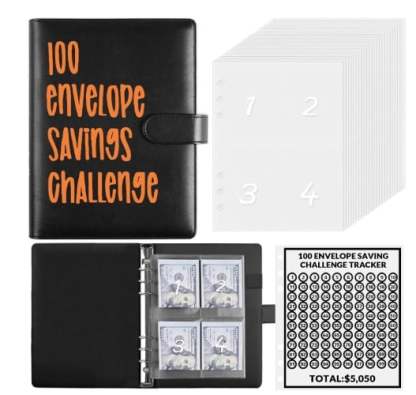 ✉️100 Envelope Challenge Binder