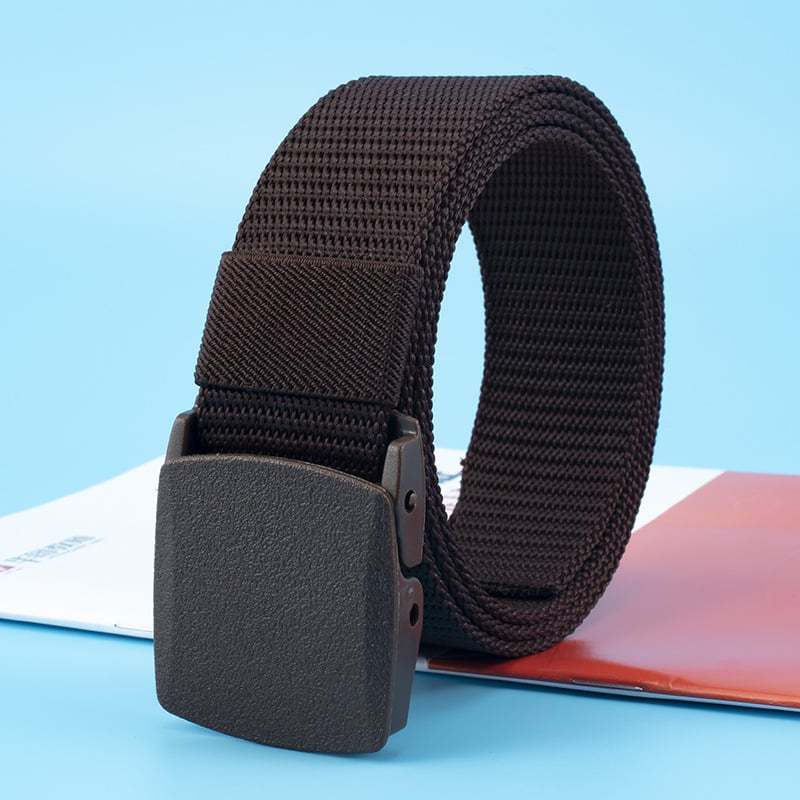 🎁Non-Metallic Non-Magnetic Buckle Nylon Belt