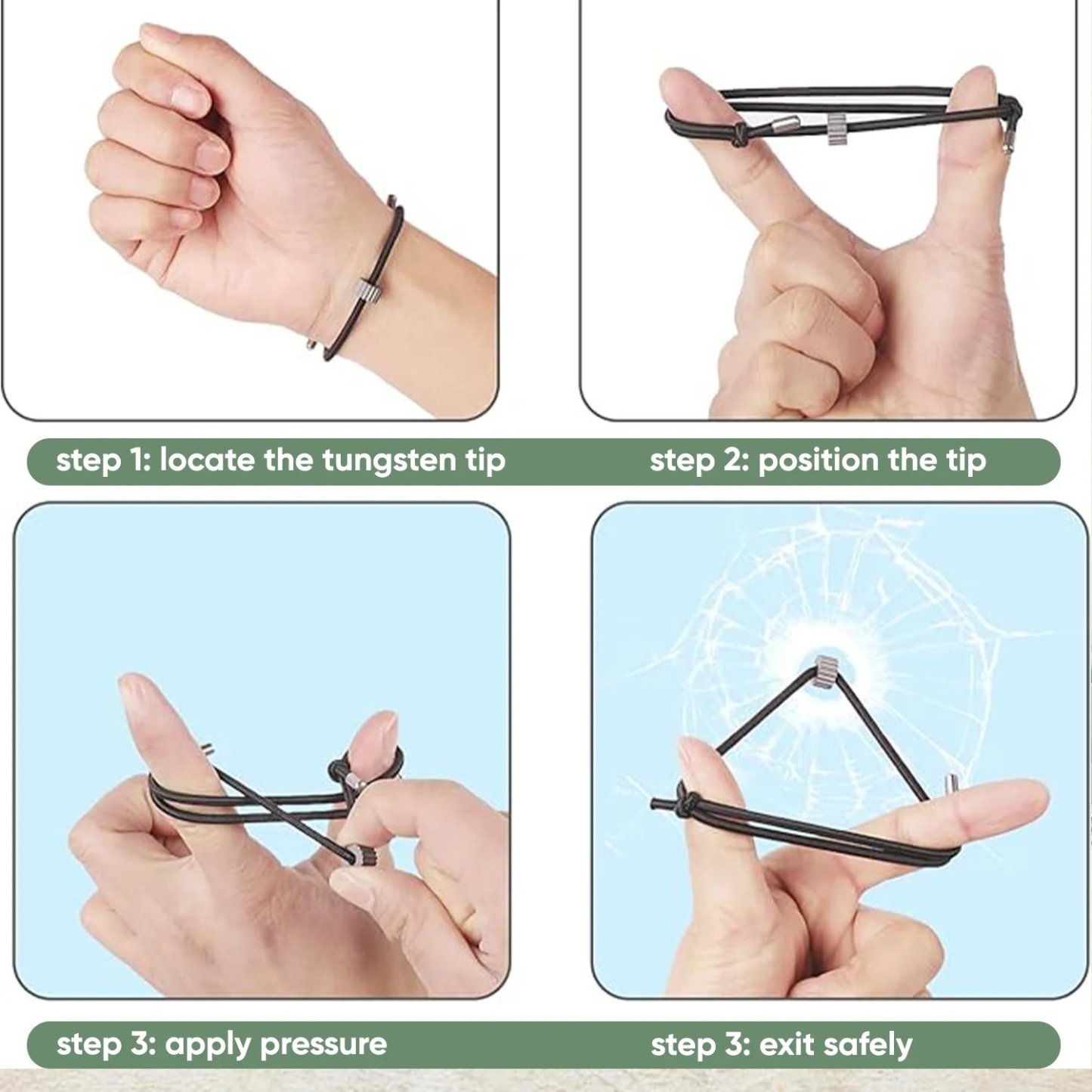 🔥Last Day Promotion 49% OFF - life safety bracelet