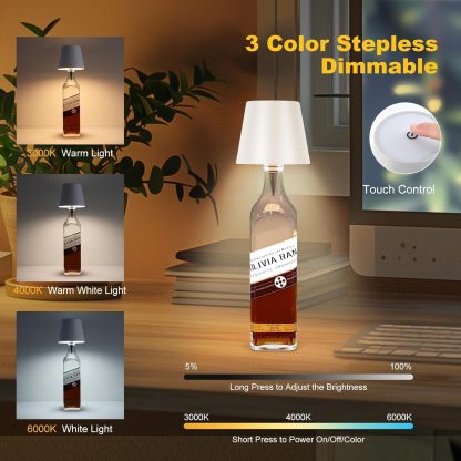 🔥Hot Sale 49% OFF -Wireless Bottle Lamp