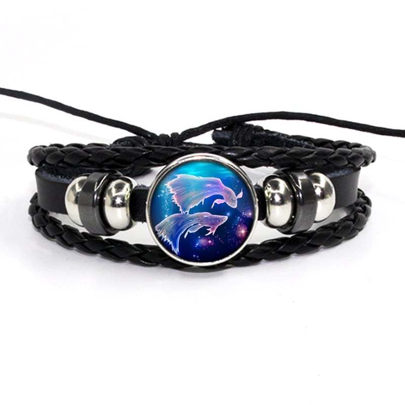 🌍 Spirit Zodiac Signs Luminous Bracelet (Your Path to Cosmic Success)🌌