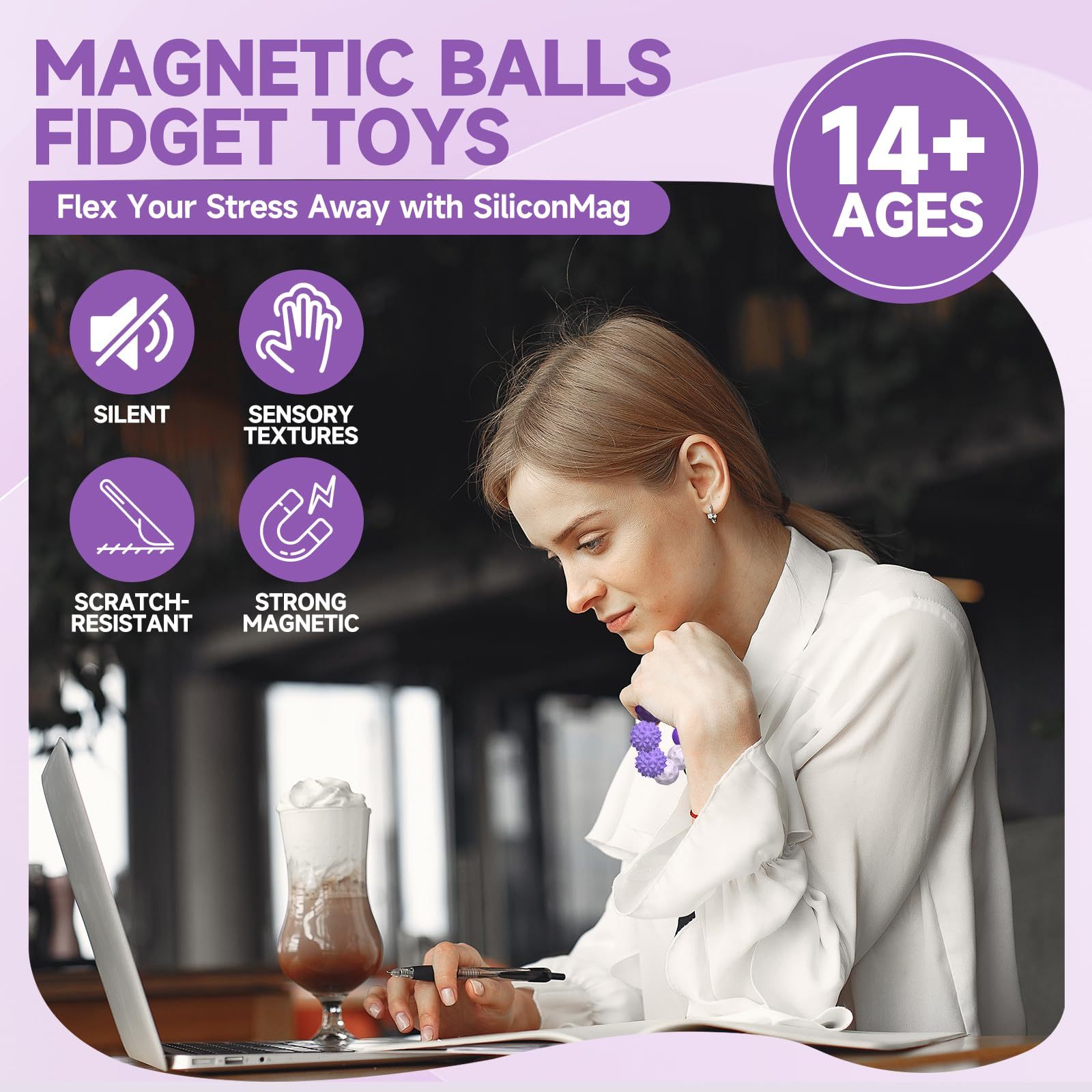 🌟Hot Sale 49% OFF🌟Magnetic Sensory Fidget Ball Toy🧲