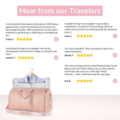 The roomiest carry-on bag