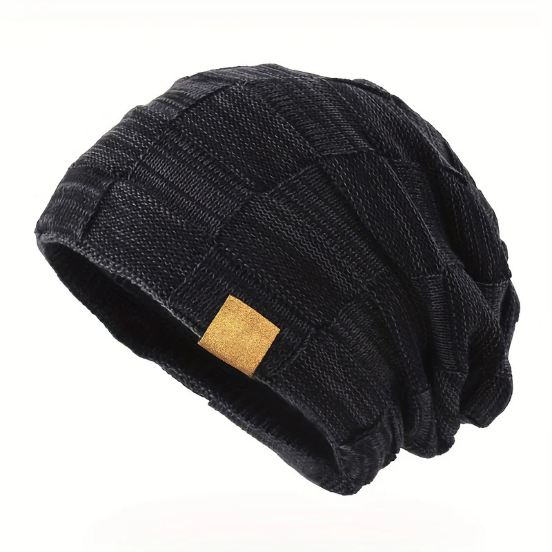 Luxe-Knit Beanie丨Soft Mixed-Color Unisex Winter Essential
