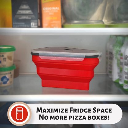 (🔥Last Day Promotion- SAVE 49% OFF)Collapsible Container For Pizza