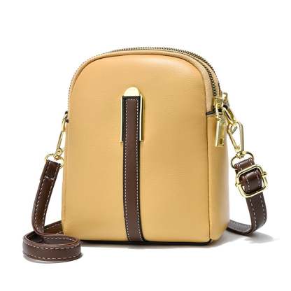 New lychee grain leather phone bag