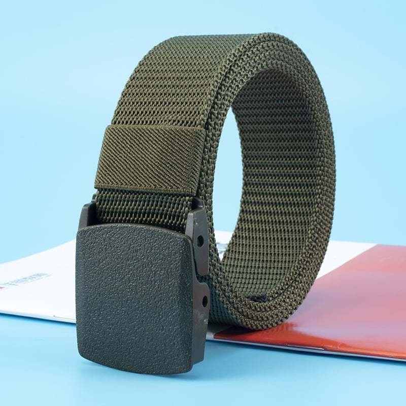 🎁Non-Metallic Non-Magnetic Buckle Nylon Belt