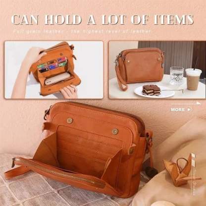 🔥Crossbody Leather Shoulder Bags and Clutches