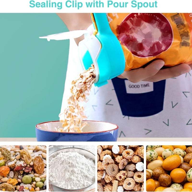 🔥✨Last Day Special✨Seal & Pour Food Bag Clips