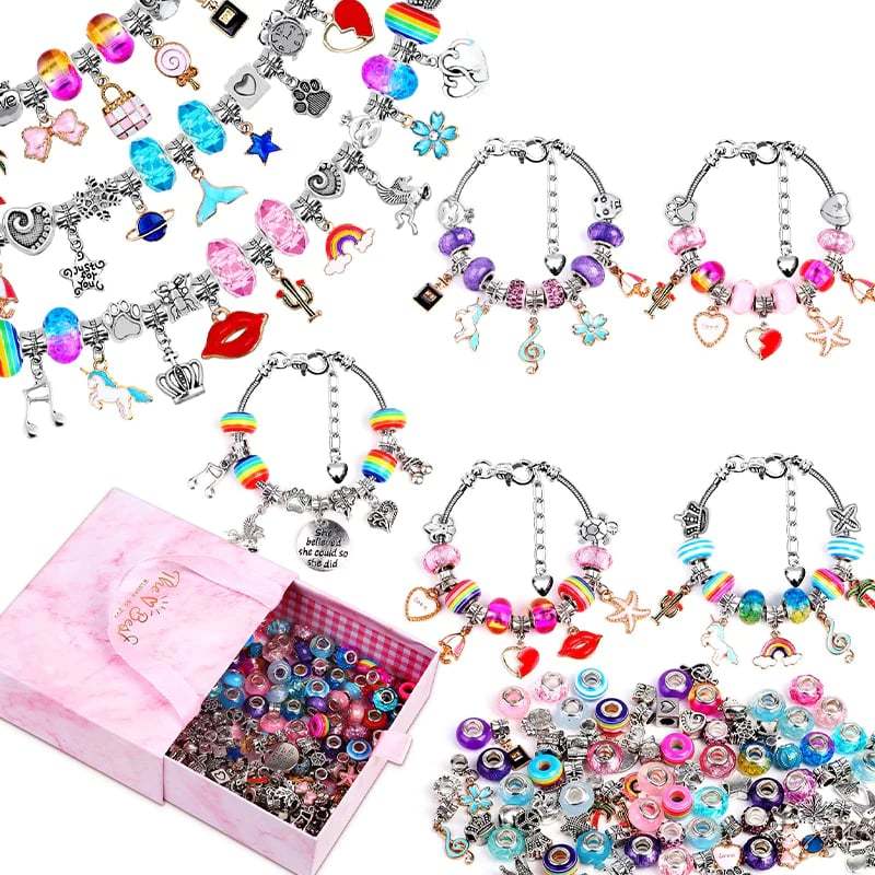 🎁Best Christmas Gifts 🔥Charm Bracelet Jewerly Making Kit
