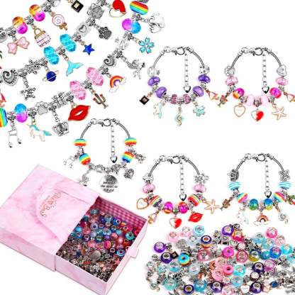 🎁Best Christmas Gifts 🔥Charm Bracelet Jewerly Making Kit