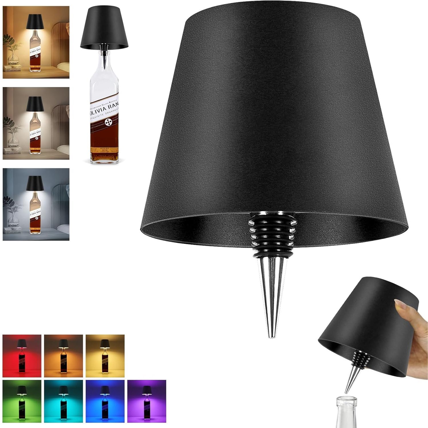 🔥Hot Sale 49% OFF -Wireless Bottle Lamp