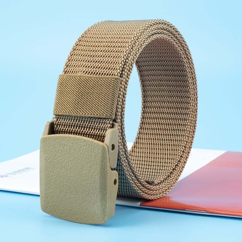 🎁Non-Metallic Non-Magnetic Buckle Nylon Belt