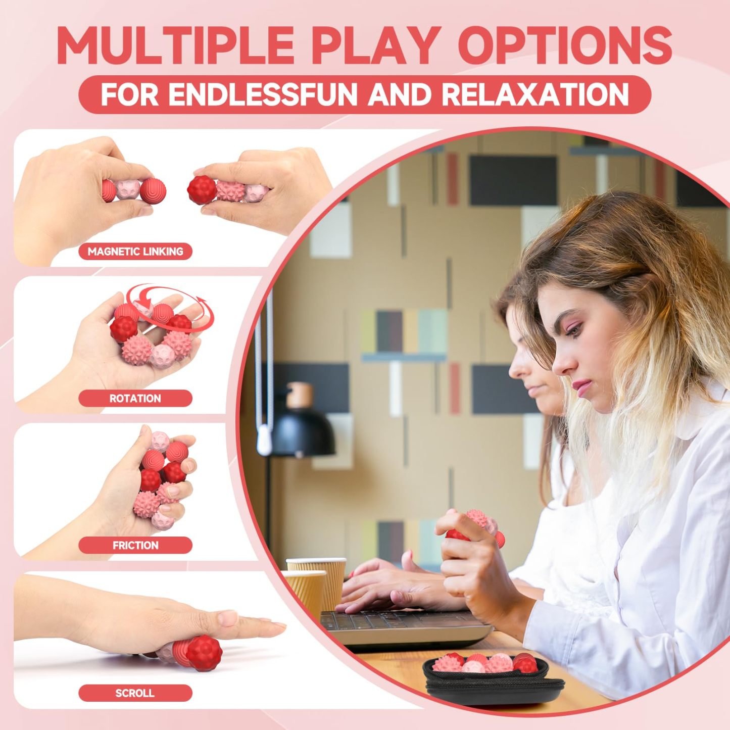 🌟Hot Sale 49% OFF🌟Magnetic Sensory Fidget Ball Toy🧲