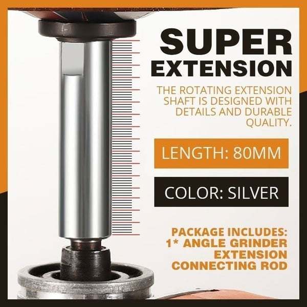 (🔥Hot Sale 49% OFF) Angle Grinder Extension Connecting Rod
