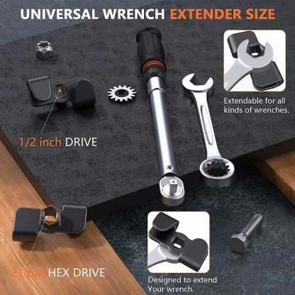 🔥2024 HOT SALE🔥🔥Wrench Extender Wrench Conversion Adapter