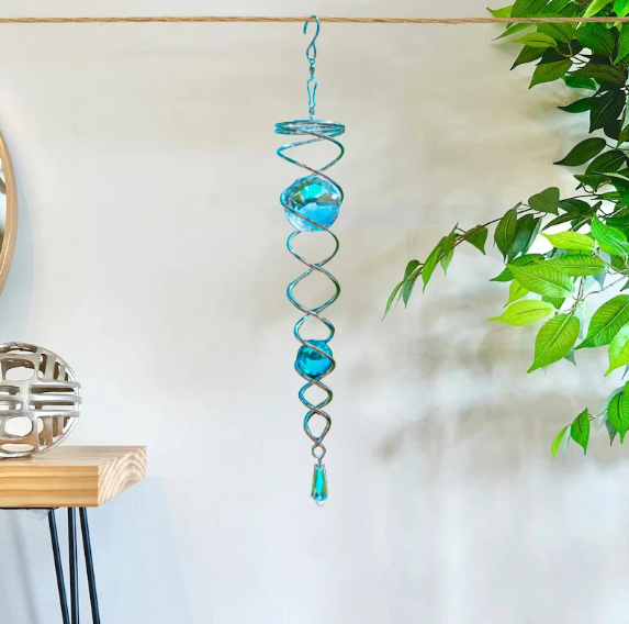 ✨Handmade Mystic Crystal Spiral: Purify Energy & Attract Good Luck