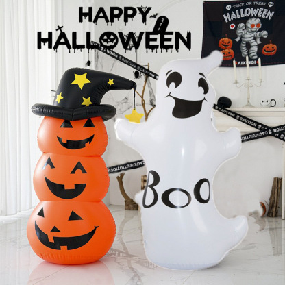 Halloween Pumpkin Head Tumbler Inflatable Ornament