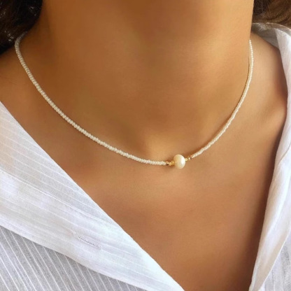 🎁2024 New Year Hot Sale🎁 Freshwater Pearl Necklace