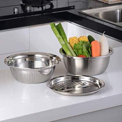🎁 2025 New Year Sale 50% OFF 🔥 Germany Multifunctional Stainless Steel Basin
