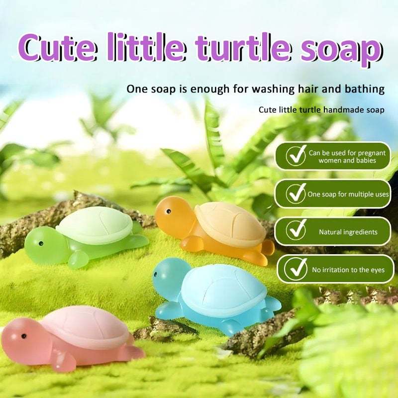 🐢Little turtle handmade essential oil soap