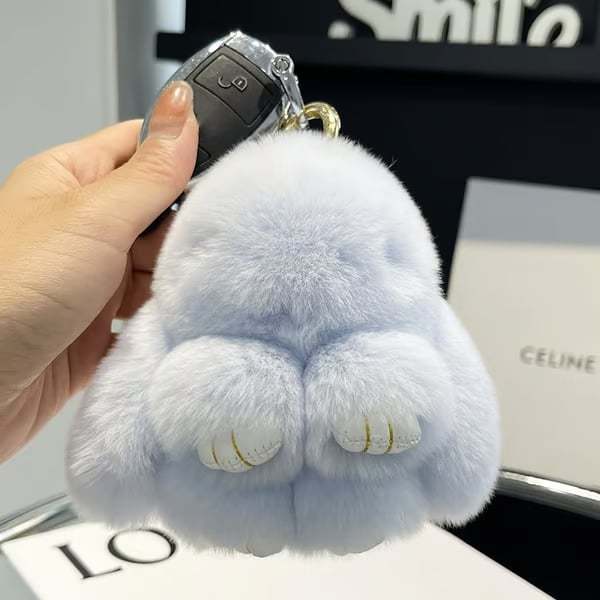 💕🐰 Handmade Soft Bunny PomPom Charms(🎁Boxed Edition)