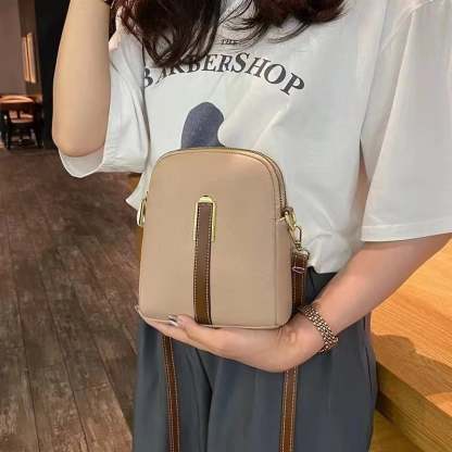 New lychee grain leather phone bag