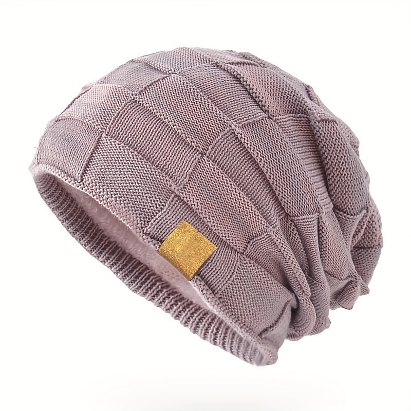 Luxe-Knit Beanie丨Soft Mixed-Color Unisex Winter Essential