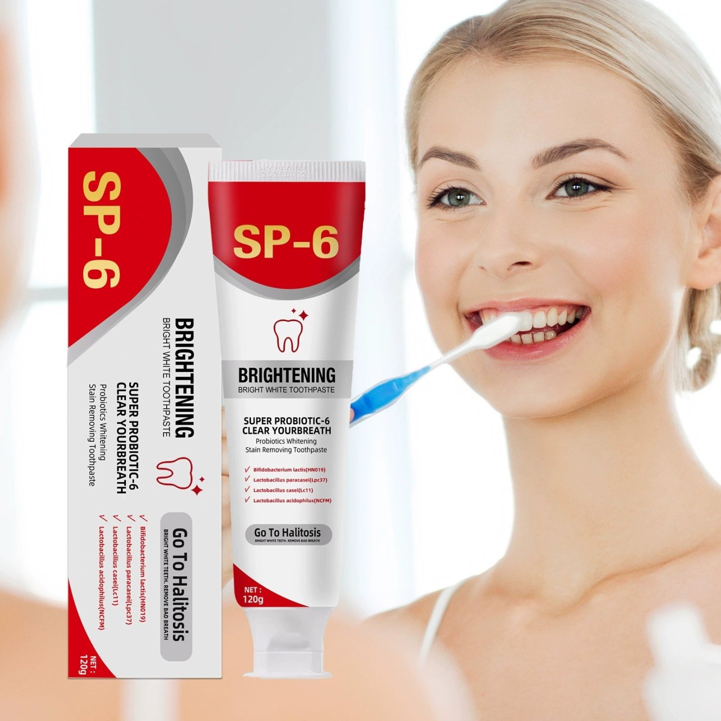 🔥Super Probiotic-6 Toothpaste with 6 Probiotics oalance Oral microbiota strength