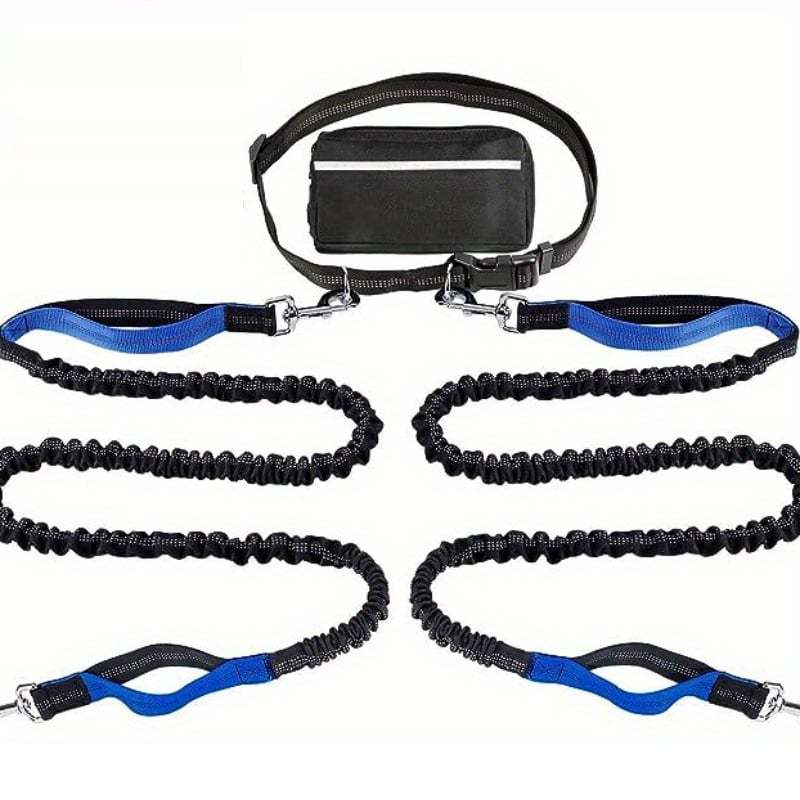🔥Hands Free Dog Leash with Zipper Pouch