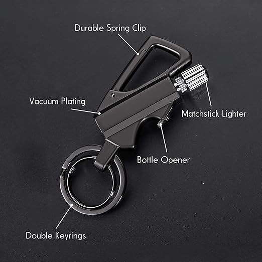 🎁Father's Day Special 49%🔥Multifunctional kerosene lighter keychain